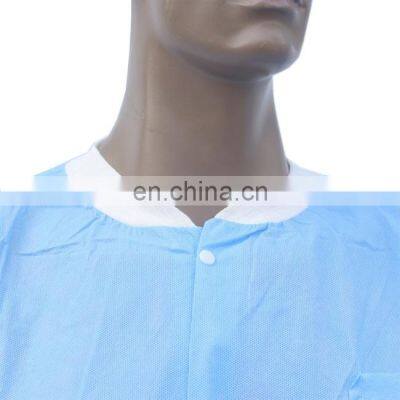 Disposable Lab Coats With Collar For Clean Room photo-2