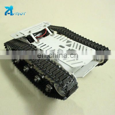 small crawler metal tank rc military mobile tracked chassis robot platform