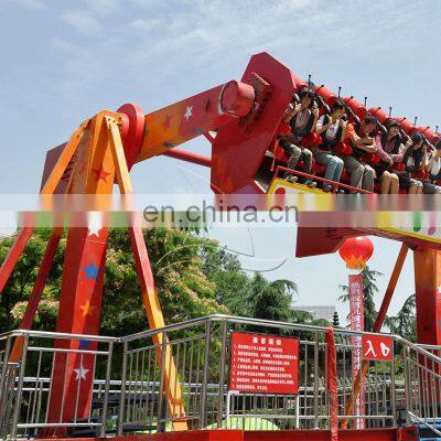 Flying amusement park rides 360 spining equipment for kids and adults exciting top spin ride for sale