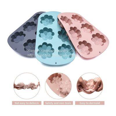 Silicone Muffins Cases Mold for Perfect Shaped Doughnuts and Cupcake photo-3