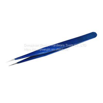 Blue Acne Needle Set Acne Removing Magic Tool Pick and Squeeze Acne to Remove Blackhead Acne Cell Clip Beauty Salon Tool Tweezer photo-5