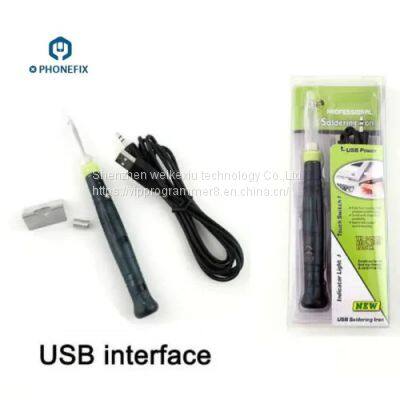 USB Mini Portable Soldering Iron With LED Indicator