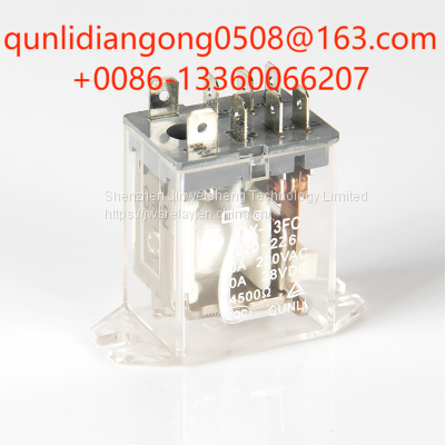 Small High-power DC AC Electromagnetic Relay 6V12V24V48V110V JQX-13F photo-5