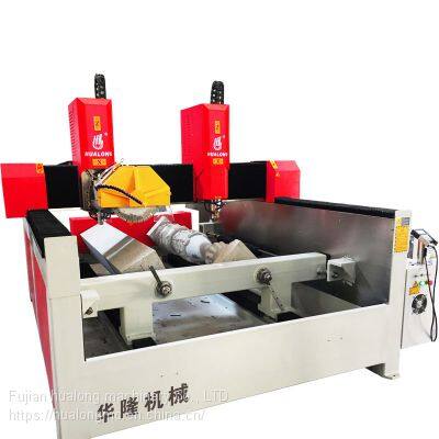 HUALONG Machinery HLSD-1530M-2 Hot Sale Tombstone Carving Milling Machine 3d Stone Cnc Router Marble Granite Engraving for Sale photo-4