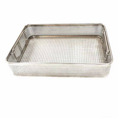 Supply 304 Stainless Steel Wire Mesh Basket For Medical Sterilization photo-3