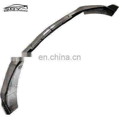 W206 High Quality Carbon Fiber BB Style Front Lip Front Bumper Lip Splitter For Mercedes Benz W206 C Class