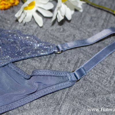 Women's Lace Lingerie Bra and Panty Set Women Lingerie Lace Underwire Bra Set Sexy 2 Piece Underwear Strappy Babydoll photo-5