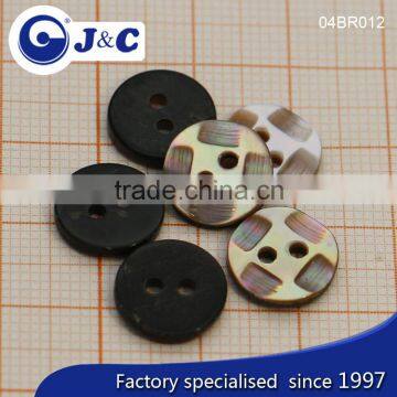 J&C Brown MOP Shell Buttons,pearl Shell Buttons for Fashion Shirt.BR010, BR012 photo-4