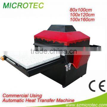 Pneumatic Large Format 80x100cm,100x120cm, 100x160cm Wholesale t Shirt Heat Transfer Machine photo-4