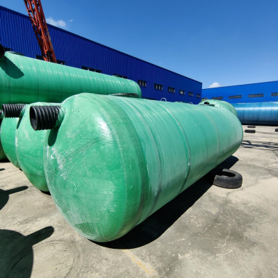Xinyang Pingqiao Shihe Frp Septic Tank, With Strong Compression Resistance, Corrosion Resistance and no Leakage