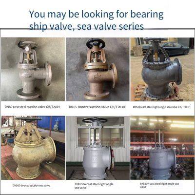 Chengzhi F7350 Japanese Standard 10k Cast Steel Dn350~800 Flange Right Angle/angle Type Globe Valve With Stainless Steel Internals photo-5