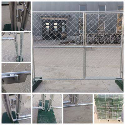 Heavy Duty Chain Link Fence Galvanized Steel Security Fence for Construction Site, Sports Field, and Residential Property photo-3