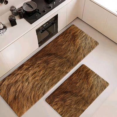 Premium PVC Foam Anti-fatigue Floor Mat Non-slip Backing, Waterproof Kitchen Rugs photo-3