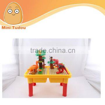 Intelligent Plastic ABS PP Blocks , Bricks block With Desk