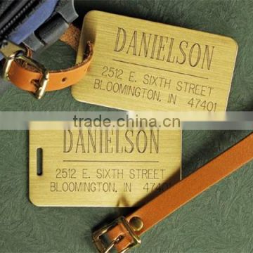 High Quality Hot Sale Custom Engraved Metal Hang Tags