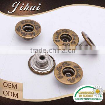 Fashion Blank Engraved Jeans Button