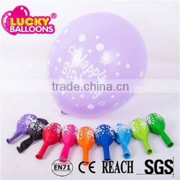 China wholesale EN71 approved 100% latex birthday party decoration balloons                        
                                                Quality Choice