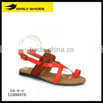 China wholesale popular style women pu sandals