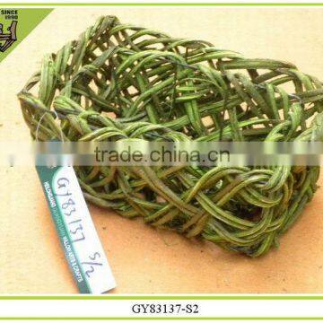 Natural Material storage willow basket