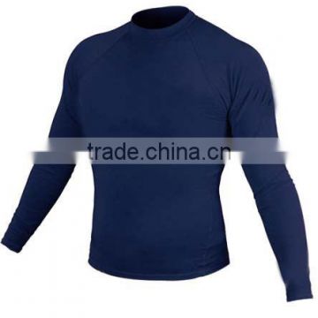 Professional comfortable stretchable short sleeve rash guard mma custom