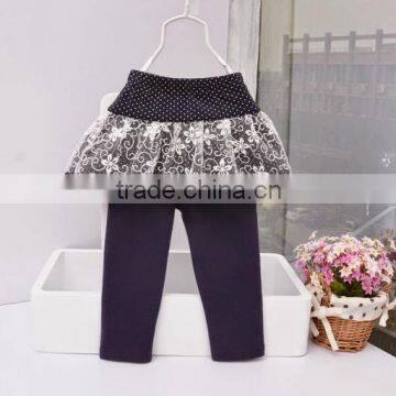 Pretty Lace Design Girl Legging 2015