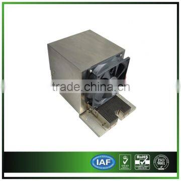 Aluminum Heatsink Case with Fan for Communication Equipment