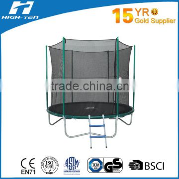 8FT Non-spring Trampoline With Enclosure