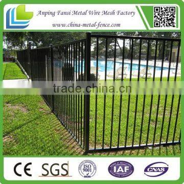 Pool Fencing - Flat Top 1.2m High x 2.4m Long - Satin Black photo-6