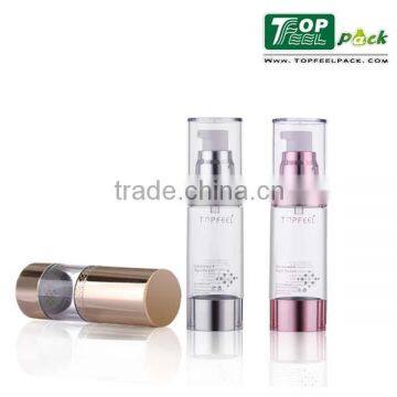 High End 15ml/30ml/50ml Plastic Airless Pump Bottle for Lotion