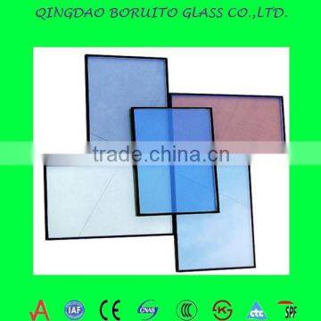 Hot sale blue reflective window glass