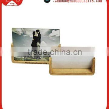 Manufacturers Wholesale 6" High-grade Solid Wood Acrylic Photo Frame Table,imikimi Photo Frame