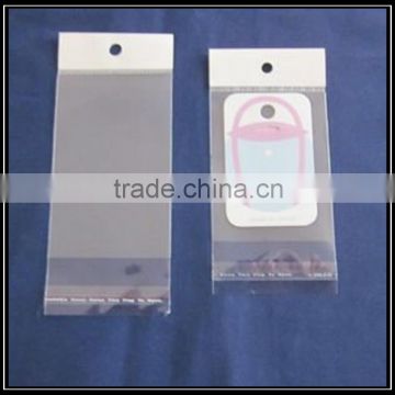 clear opp cellophane plastic bags for package mobile phone case