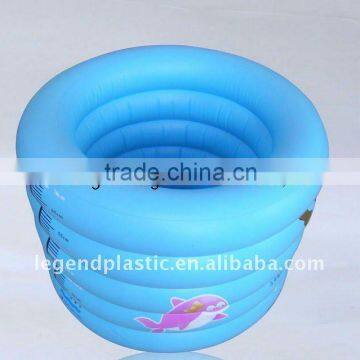 inflatable blue swimming pool,5 rings swimming pool