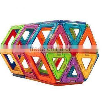 Magformers Rainbow 42 Piece, Magnetic Toy Construction Game, Brain Development