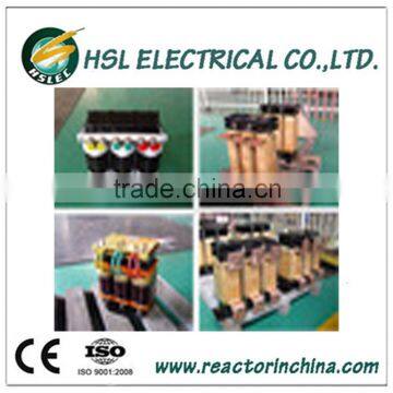 3 phase iron core reactor 500l