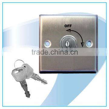 Stainless Steel British Standard Key Switch