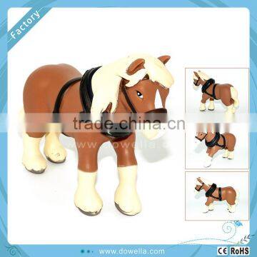 free shipping pvc vinyl toy factory pvc horse toy