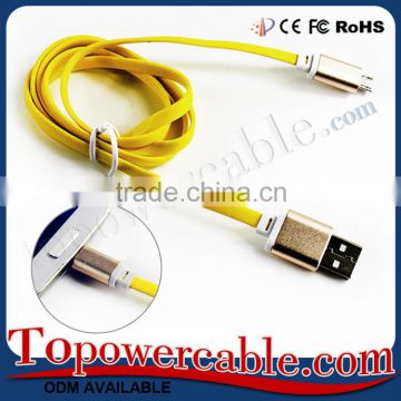 2016 Premium Heavy Duty Software Download Flat Micro Usb Data Cables