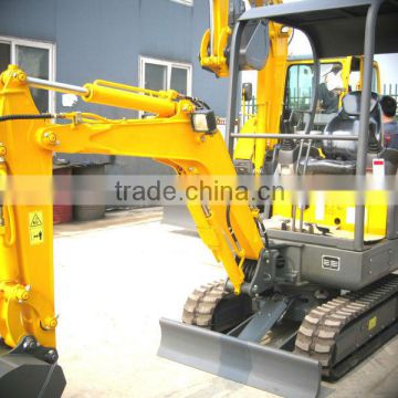 1.8ton mini crawler excavator with UK engine,rubber tracks,Italian valve,0.05cbm bucket,,ROPS,CE prove