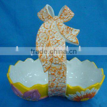 New Ceramic egg basket