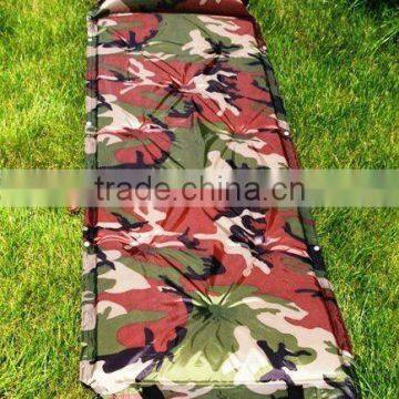 single self-inflated camping mat/mattres