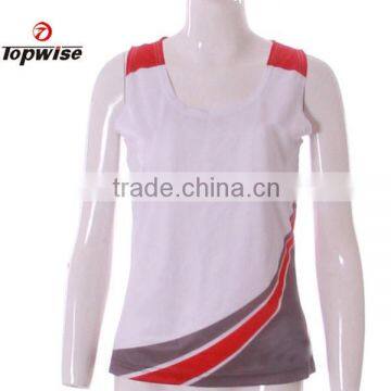 Custom Sublimation Printed Sport Top Sleeveless