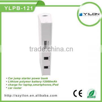Universal with led torch dual usb multi function jump starter