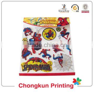 Kids Decorative pop up foam sticker 3D Custom puffy sticker