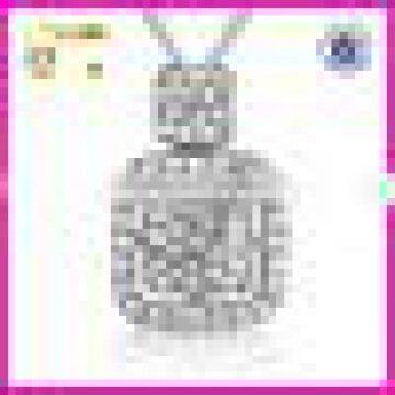 Fashion Jewelry,925 Sterling Silver Cubic Zirconia Necklace