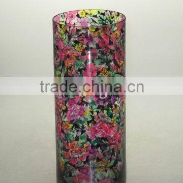 wholesale vase with full decal