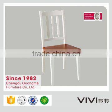 white high quality modern solid wood model dining chair for dinner