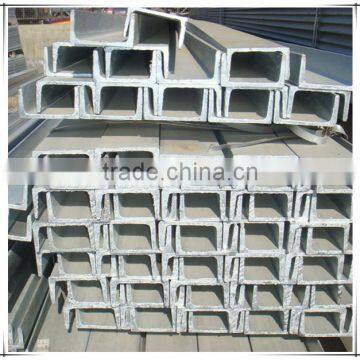 A36/SS400/Q235 steel channel for construction