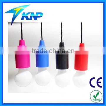 Indoor Color and White Plastic Pull Lamp