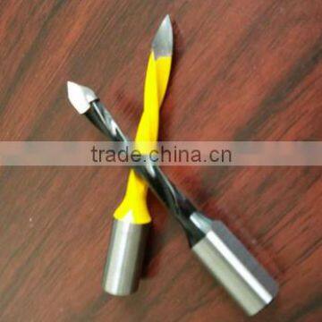 European Carbide Tipped Through Hole Drill Bit V point